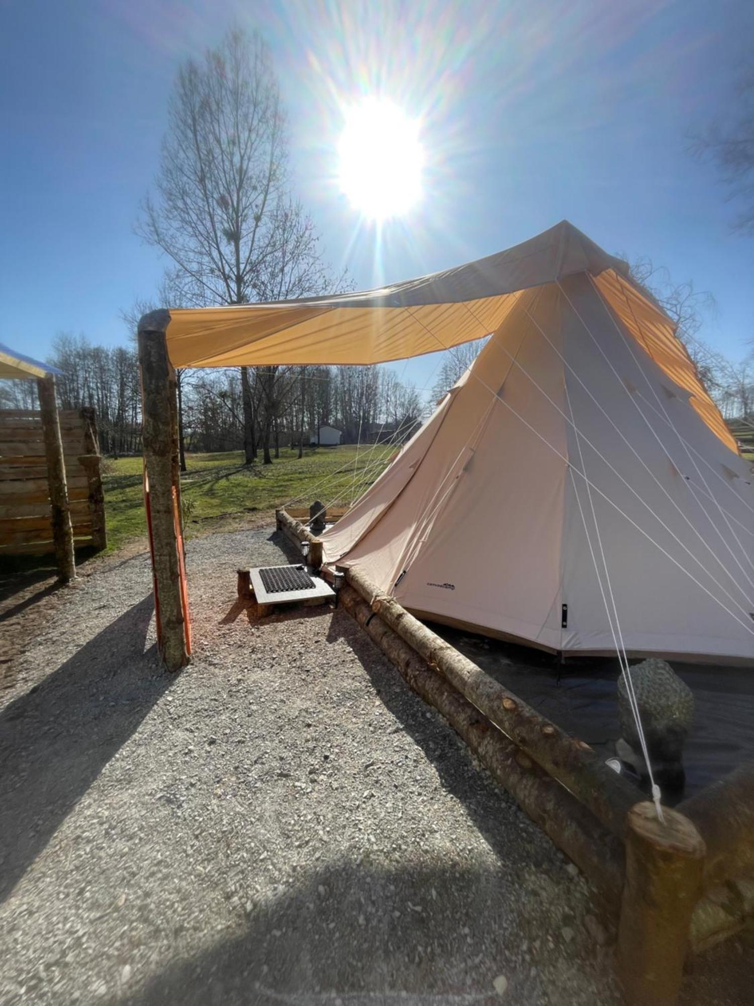 Chalet Au Coeur De La Nature Le Grand-Lucé エクステリア 写真